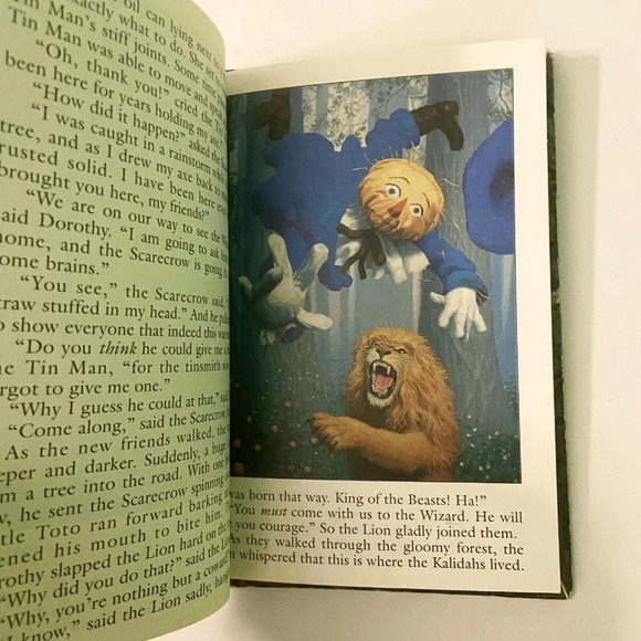 Vintage 1991 The Wizard of Oz Illustrated By Greg Hildebrandt L Frank Baum - Picture 11 of 16